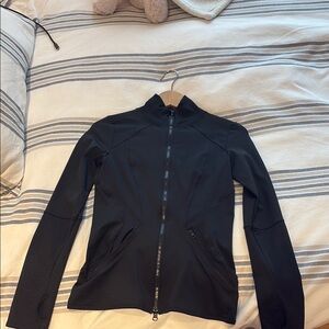 Adidas Black Fitted Zip-Up Jacket